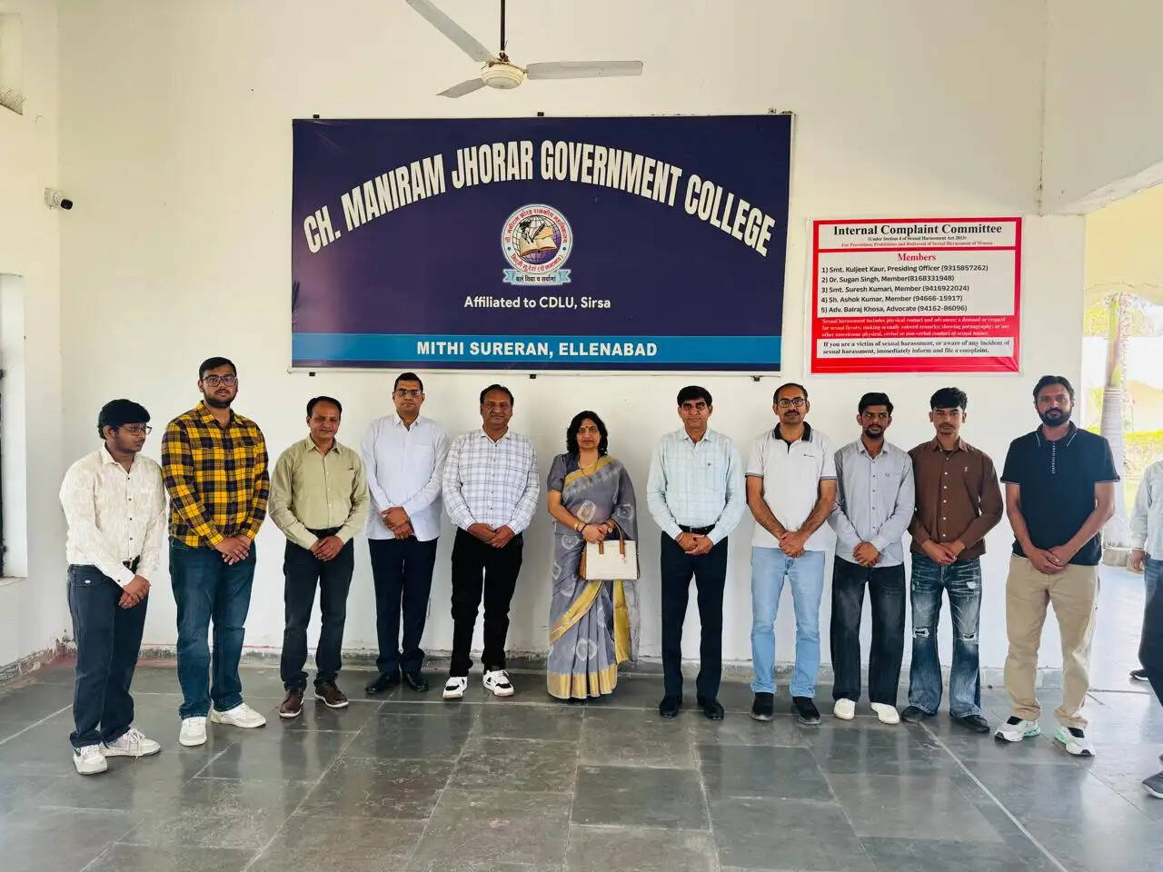 CMRJ College Ellenabad Students Pass CA Exam
