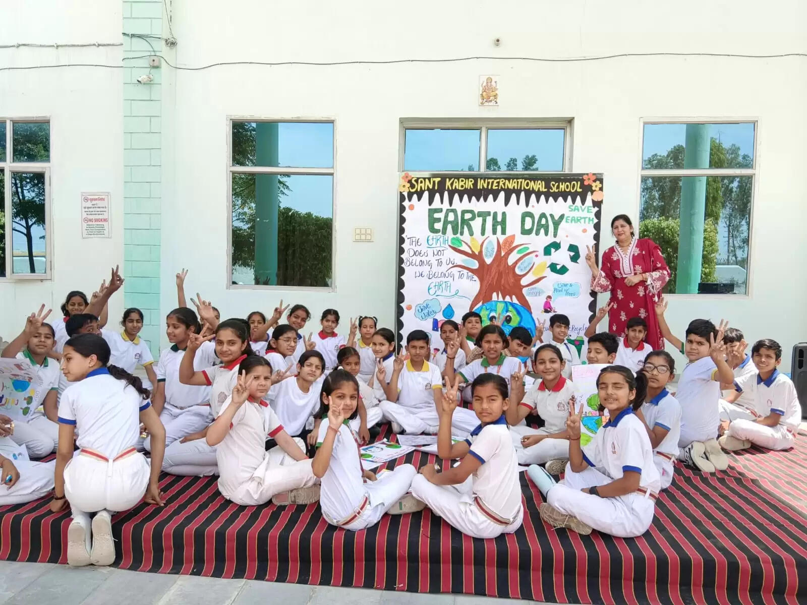 Earth Day Celebration at Sant Kabir International School