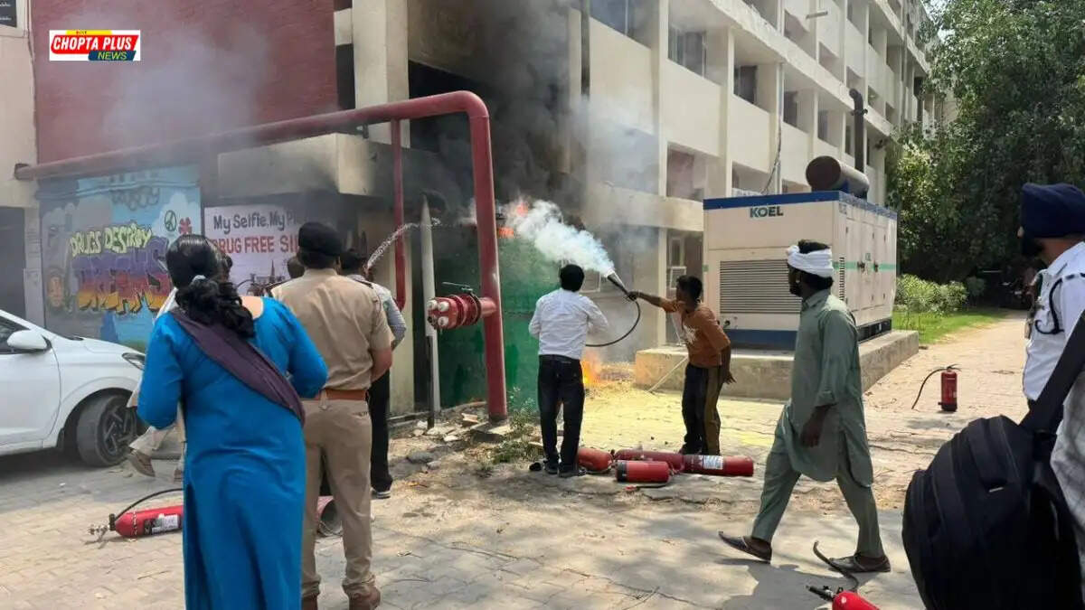Sirsa Civil Hospital Generator Fire Incident Today