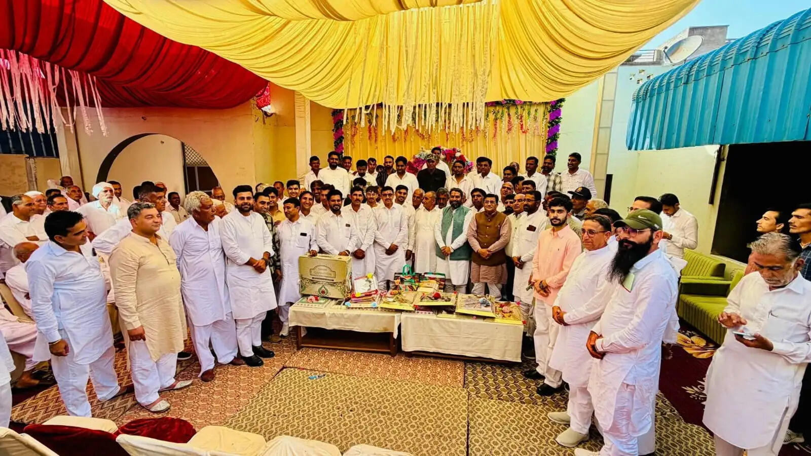 Balwan Poonia Son Shubham Engagement Sirsa Kumharia