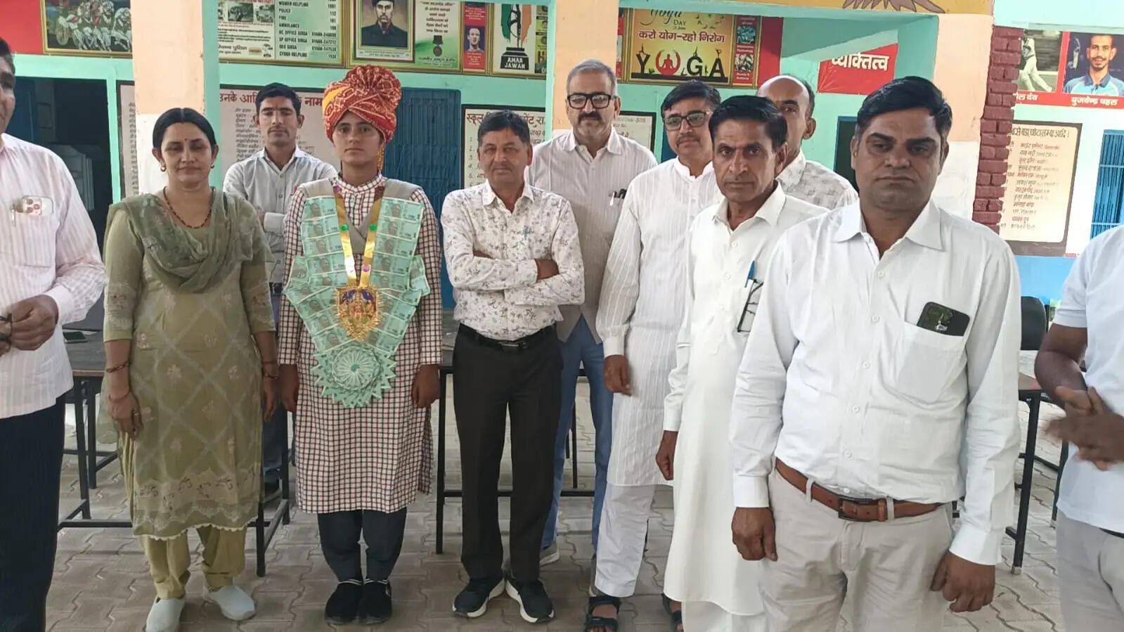 punita sunda kumharia school selection