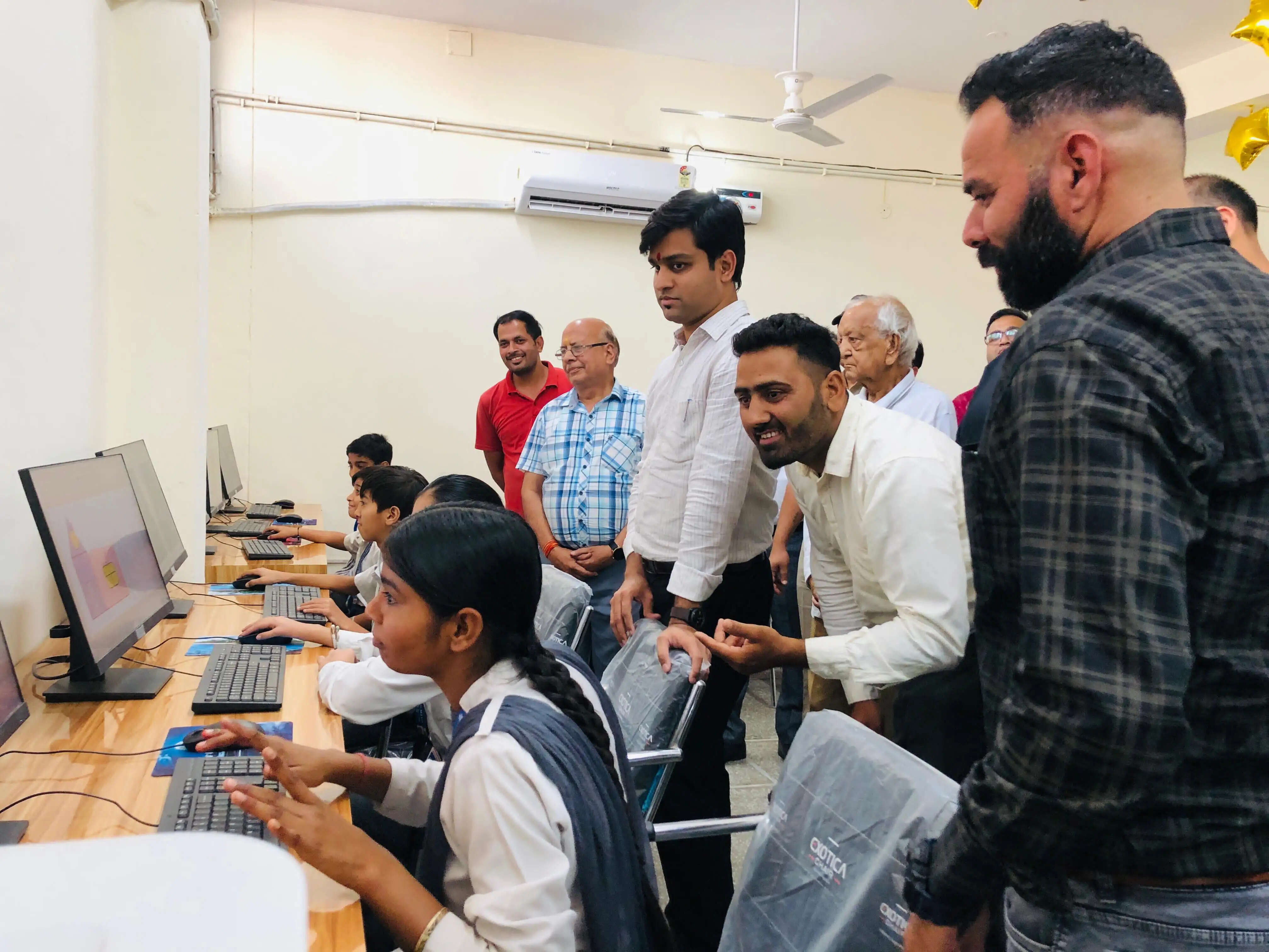 Computer Lab Inauguration At Divyang Kendra