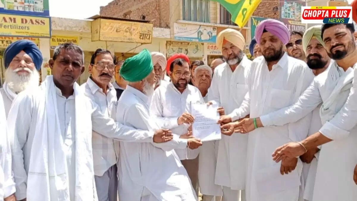 JJP Farmer Protest Dabwali Mandi