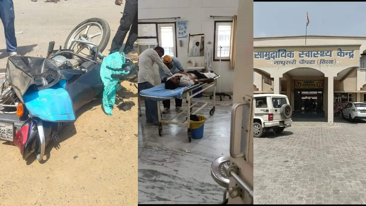 Makhosrani Road Accident Bike Tractor Sirsa