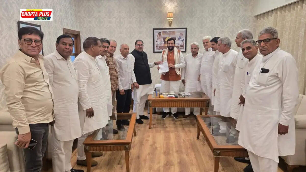 Abhay Chautala and CM Nayab Saini Chandigarh Meeting