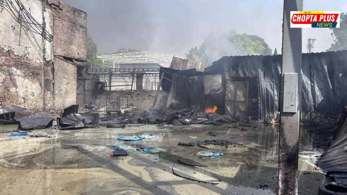 Gurugram Tata Motors Warehouse Fire 2026